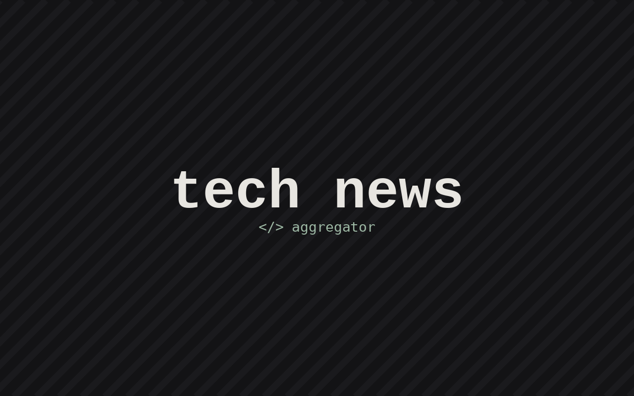 Tech News